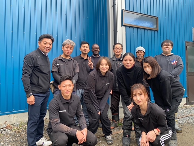 株式会社秀栄 スタッフ一同（他パートさん若干名）